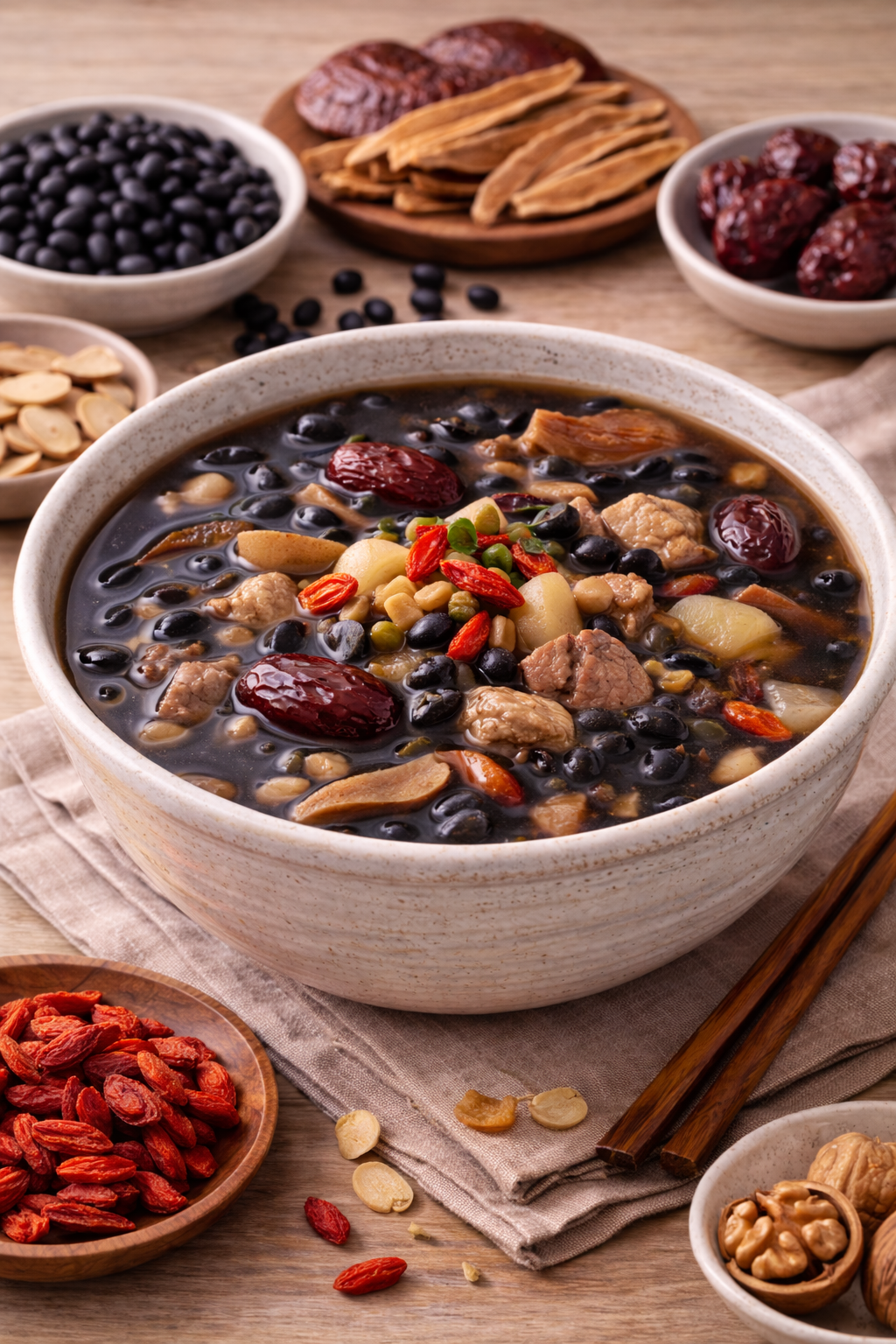 Kidney-Warming Black Bean Soup
